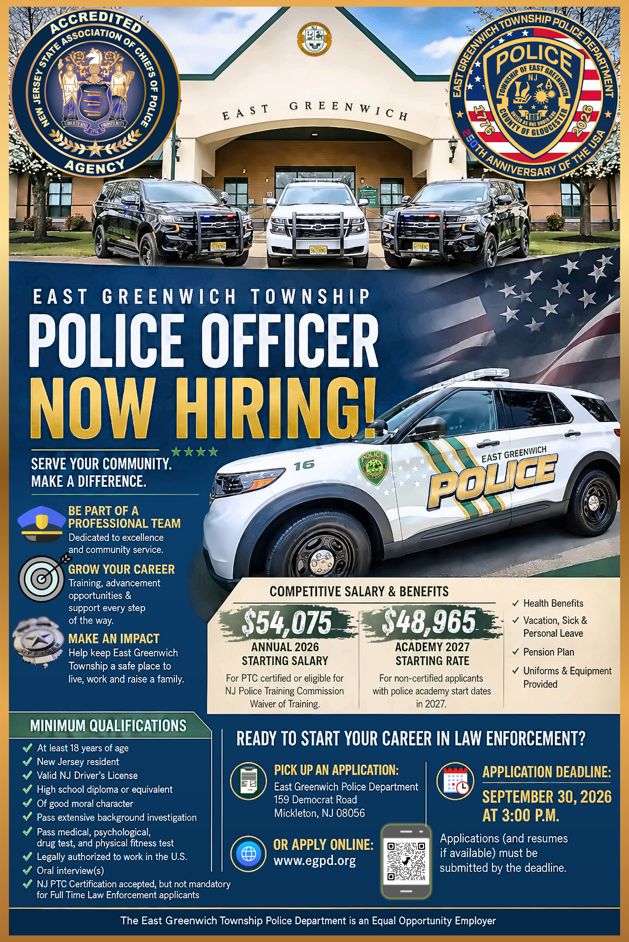 East Greenwich Township Police Department, NJ