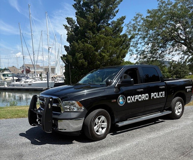 Oxford Police Truck