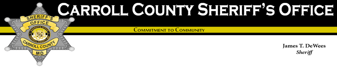 Carroll County Sheriff's Office, MD 