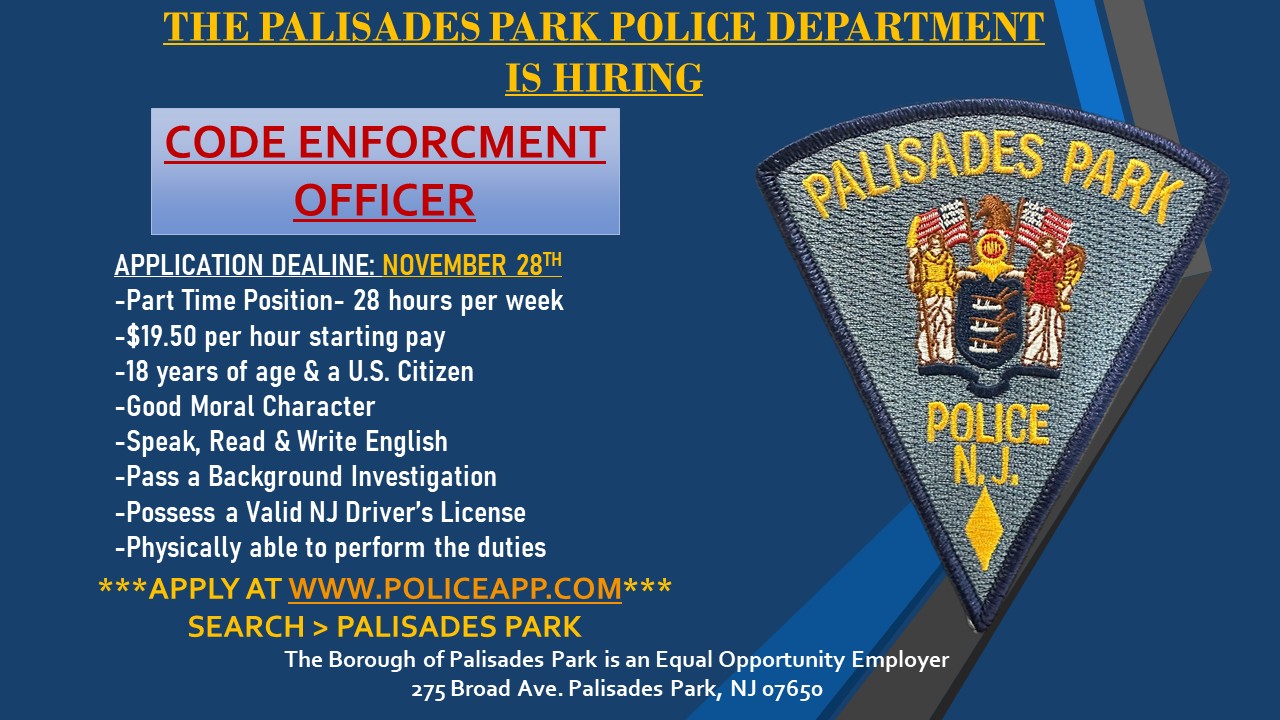Palisades Park Police Department, NJ