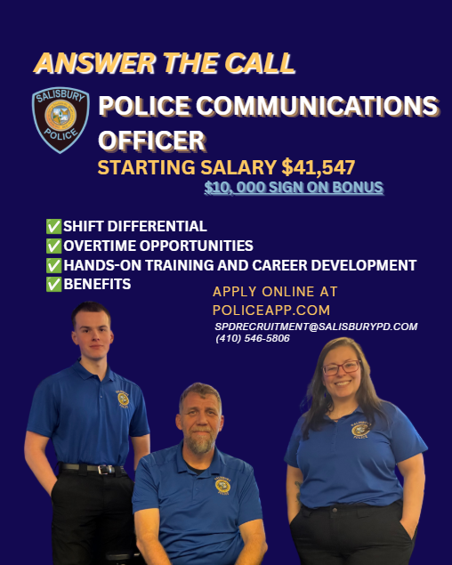 Salisbury Police Department, MD 