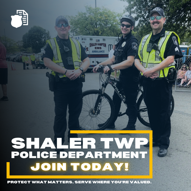 Shaler Township Police Department, PA 