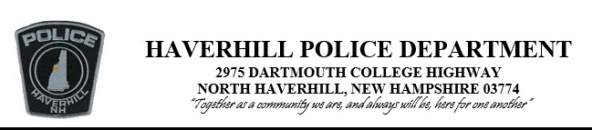 Haverhill Police Department, NH 