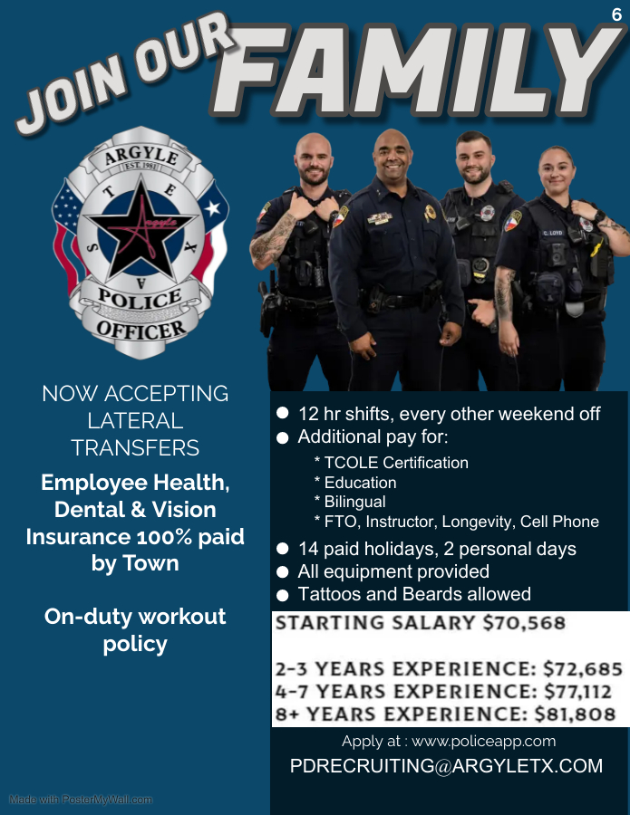 Argyle Police Department, TX 