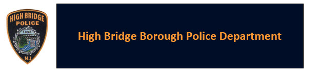 High Bridge Borough Police Department, NJ 