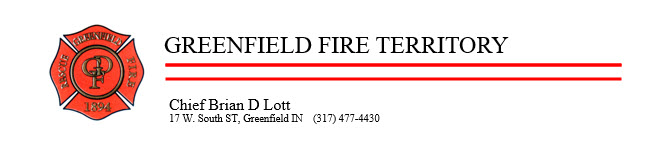 Greenfield Fire Territory, IN 