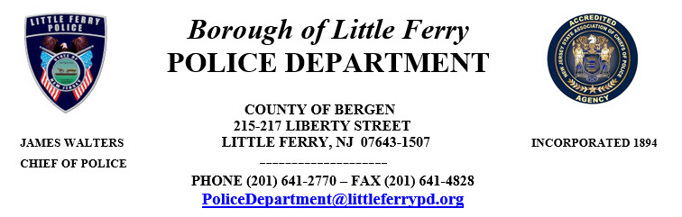 Borough of Little Ferry Police Department, NJ 
