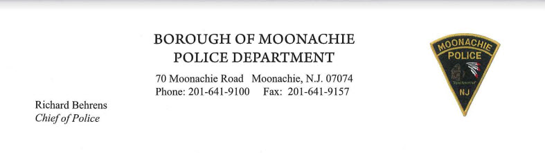 Moonachie Police Department, NJ 