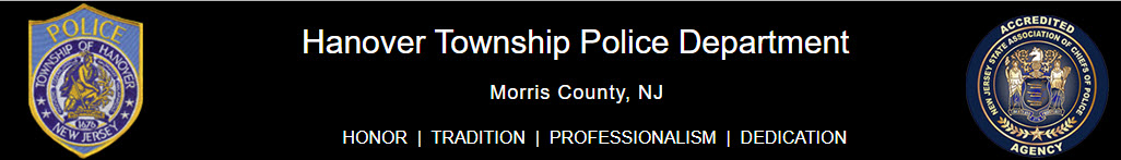 Hanover Township Police Department, NJ 
