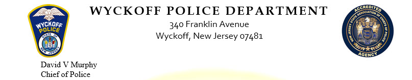 Wyckoff Police Department, NJ 