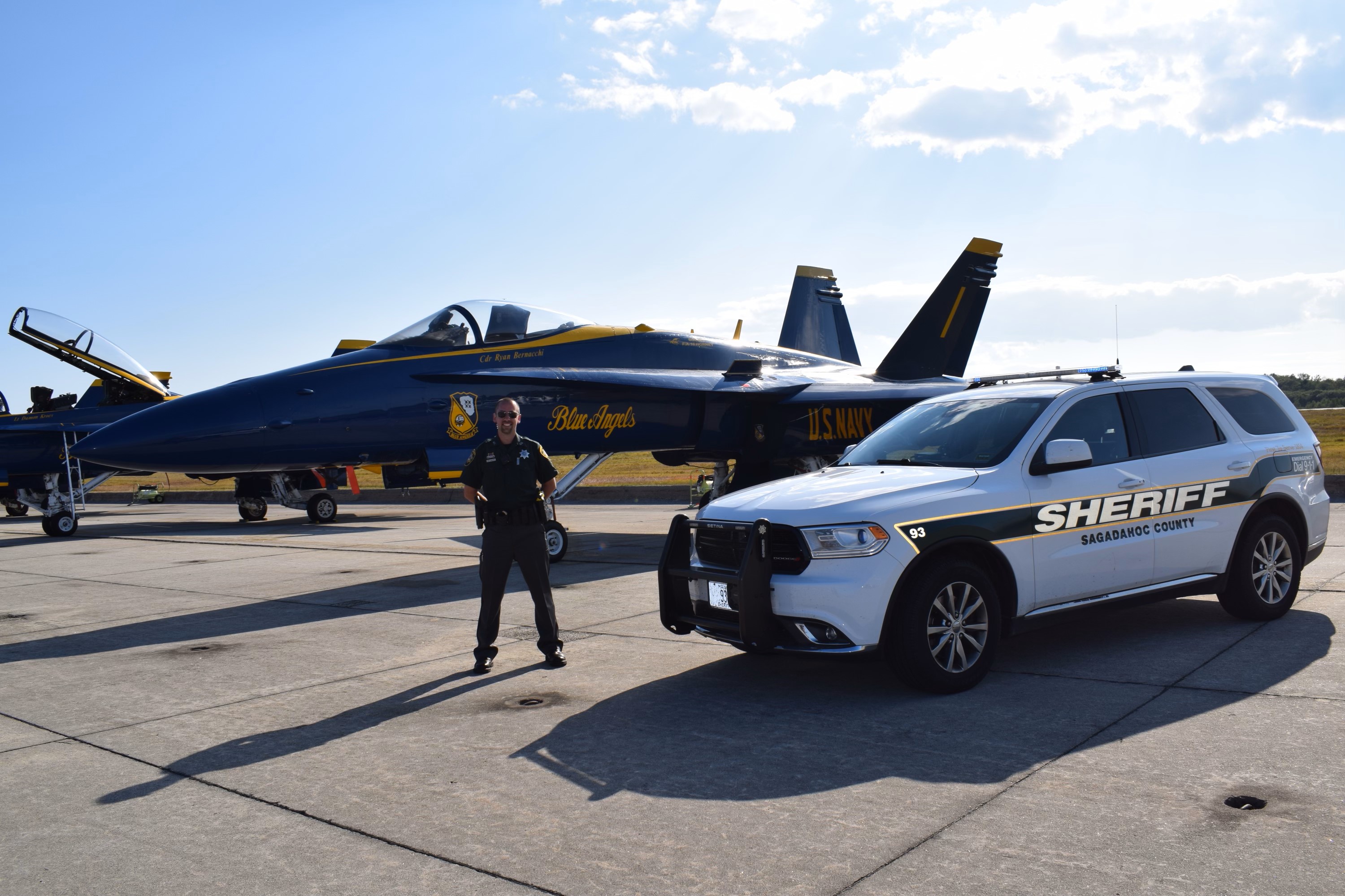 Detective Carlton doing a Special Detail for the AirShow