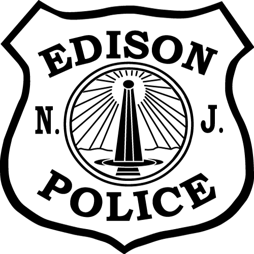 Edison Police B/W Patch