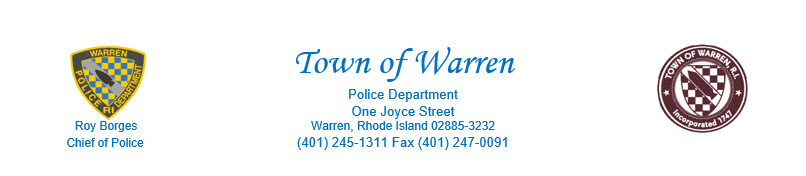 Warren Police Department, RI 