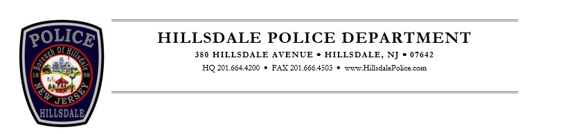 Hillsdale Police Department, NJ 